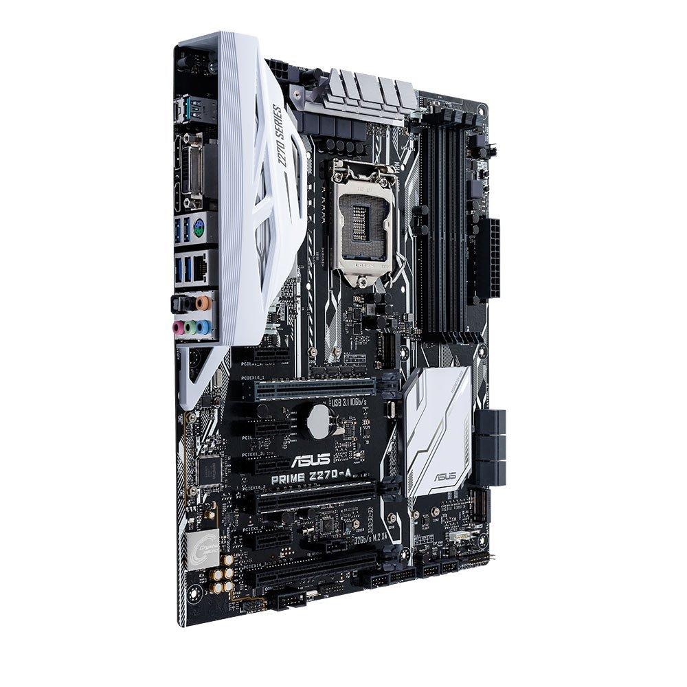 ASUS PRIME Z270- A (AURA) Intel Compatible Motherboard for Desktop Computer/PC
