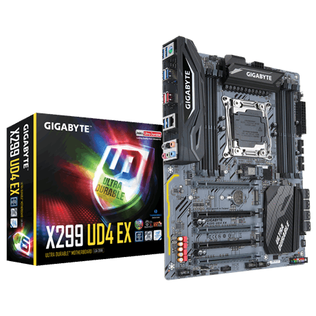 GIGABYTE X299 UD4 EX Intel Compatible Motherboard for Desktop Computer/PC