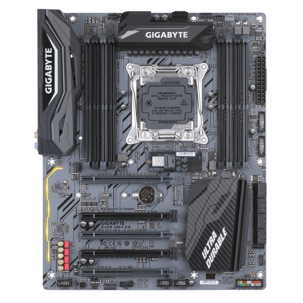 GIGABYTE X299 UD4 EX Intel Compatible Motherboard for Desktop Computer/PC