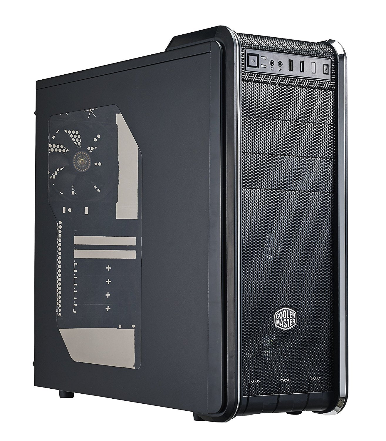 Cooler Master 590III (With Transparent Side Panel Window) Desktop Computer/PC Cabinet