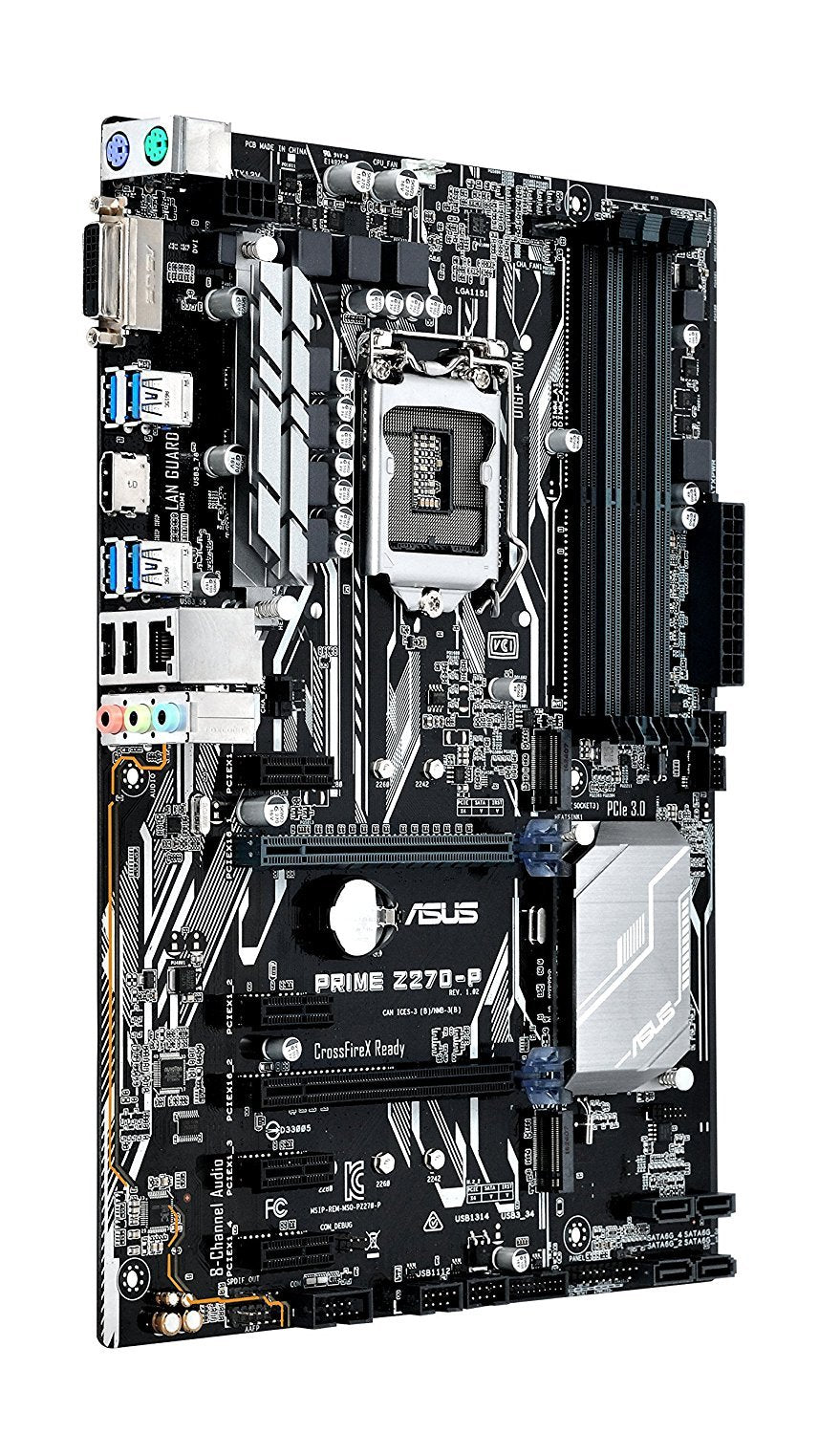 ASUS PRIME Z270-P Intel Compatible Motherboard for Desktop Computer/PC