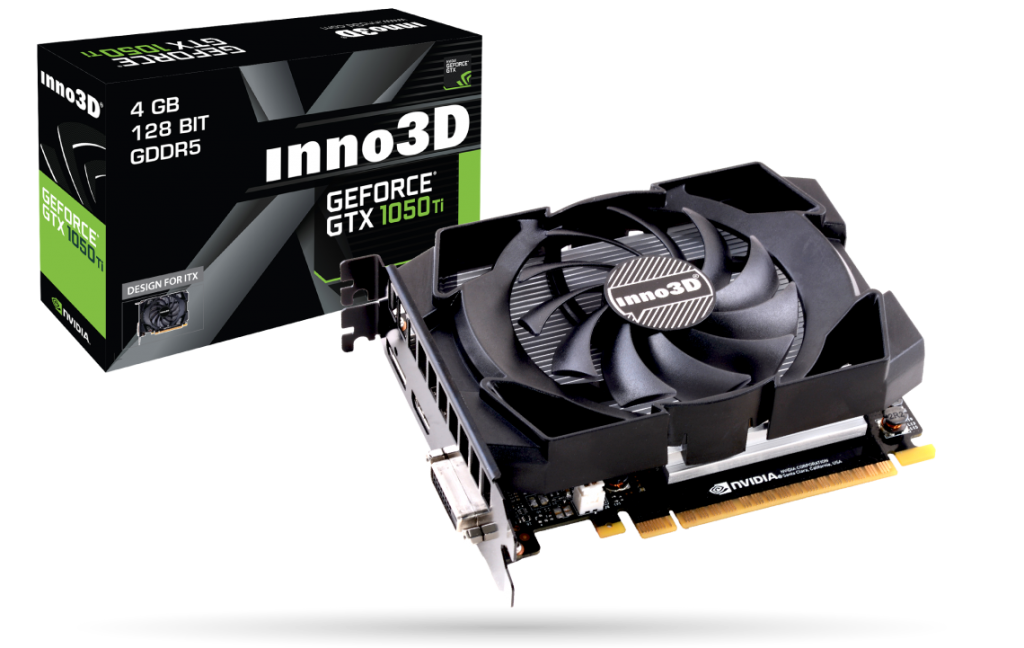 Inno3D Nvidia Geforce GTX1050TI 4GB DDR5 Graphics Card for Gaming PC