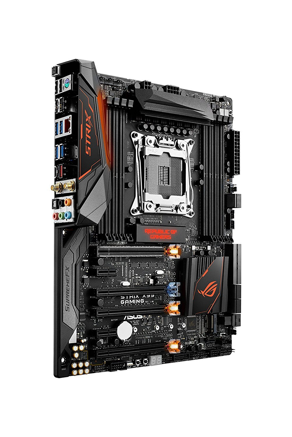 ASUS STRIX X99 GAMING (2011) Intel Compatible Motherboard for Desktop Computer/PC