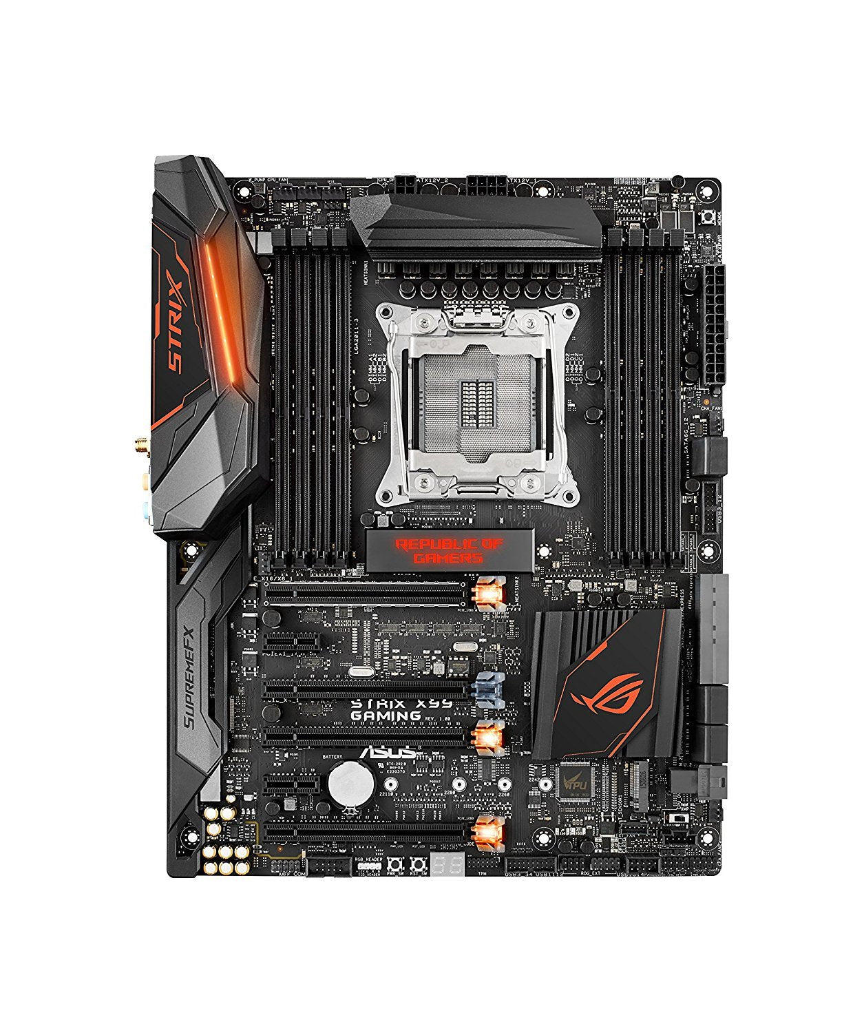 ASUS STRIX X99 GAMING (2011) Intel Compatible Motherboard for Desktop Computer/PC