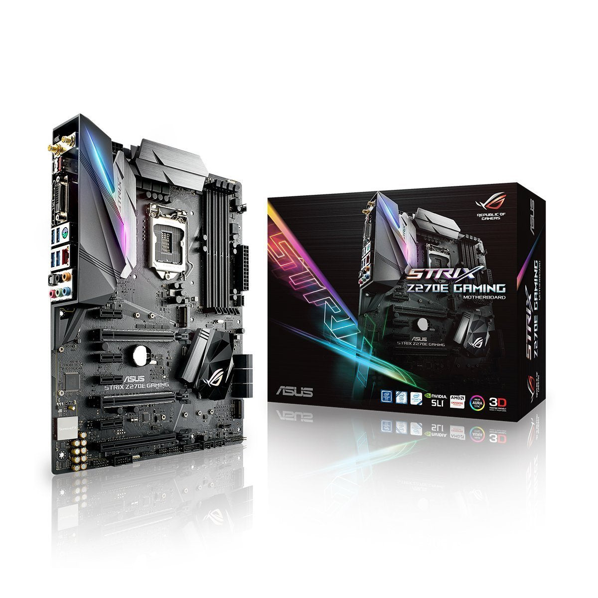 ASUS STRIX Z270E GAMING Intel Compatible Motherboard for Desktop Computer/PC