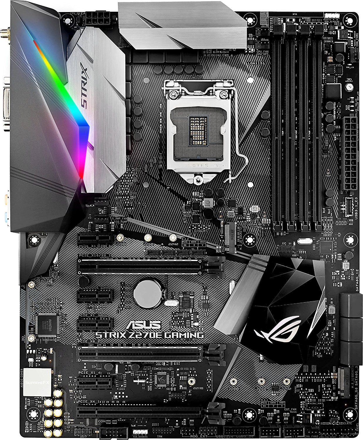 ASUS STRIX Z270E GAMING Intel Compatible Motherboard for Desktop Computer/PC
