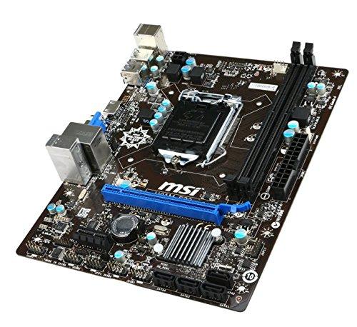 MSI H81M-E33 Socket LGA1150 Intel Compatible Motherboard for Desktop Computer/PC