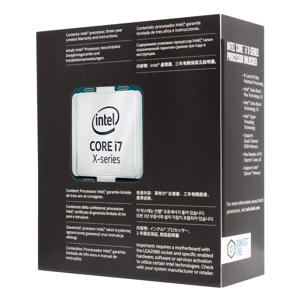 Intel Core i7 - 7800X EXTREME (2066) Desktop Computer Processor with Unlocked Core Clock Multiplier for Overclocking