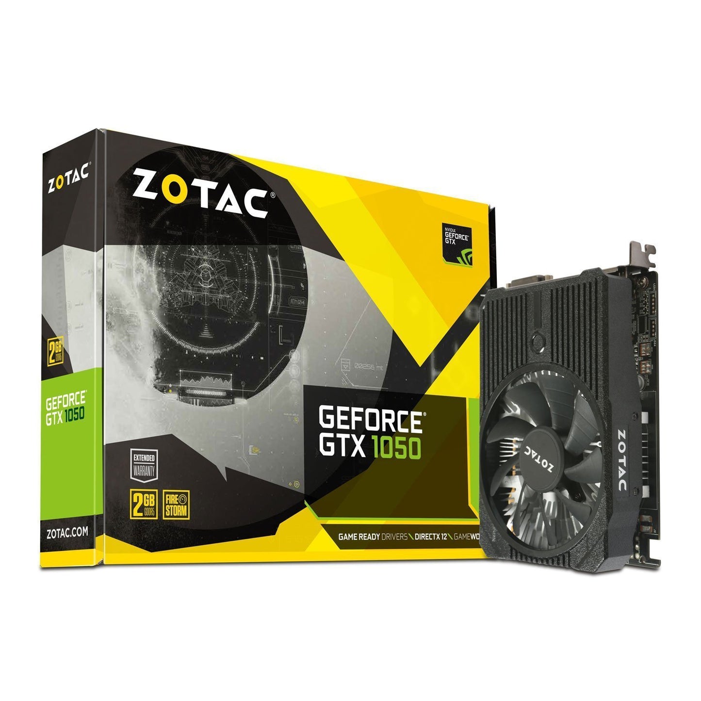 ZOTAC GeForce GTX1050 2GB DDR5 Graphic Cards for Gaming PC