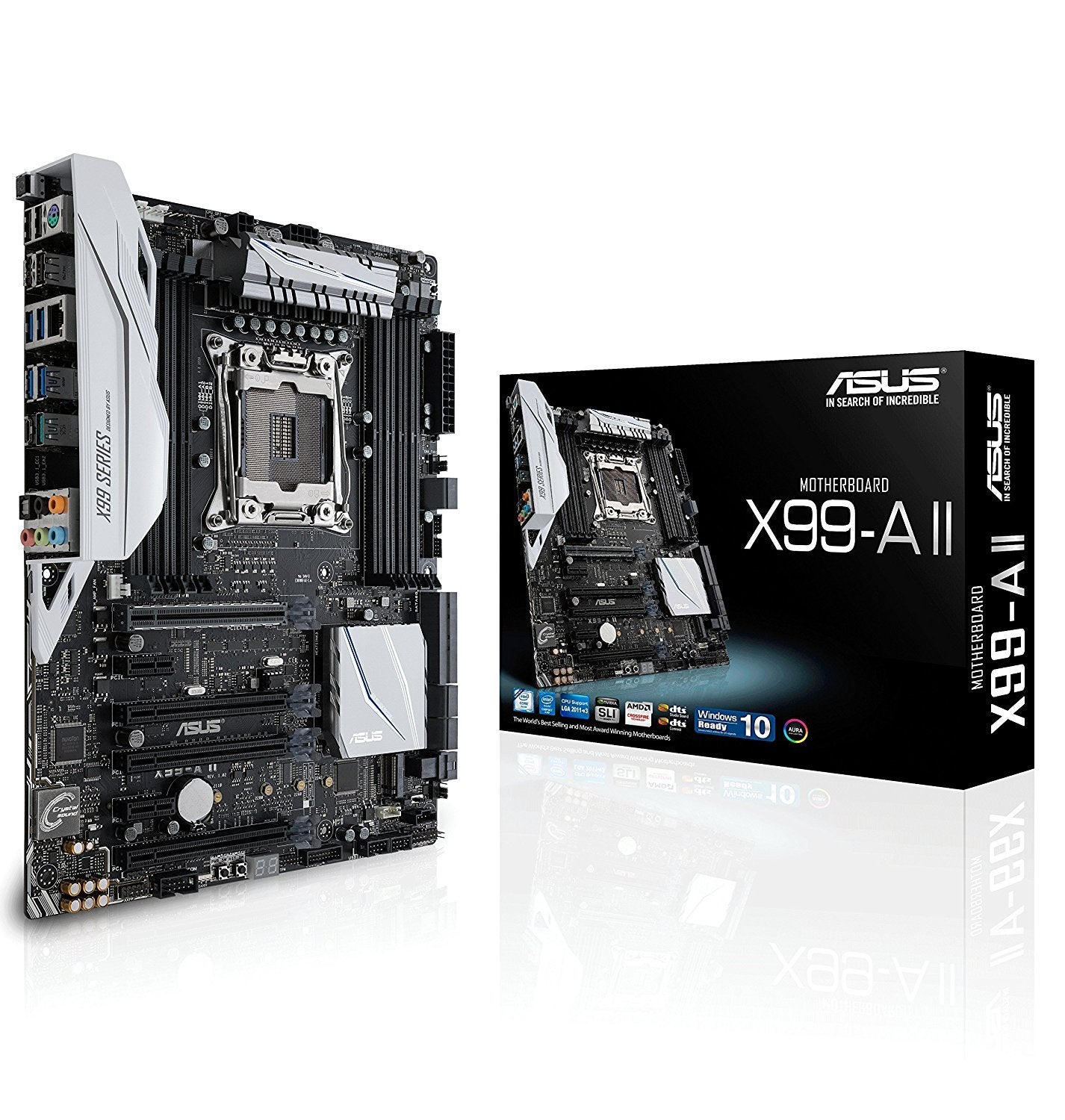 ASUS X99-A (II) 2011 Intel Compatible Motherboard for Desktop Computer/PC
