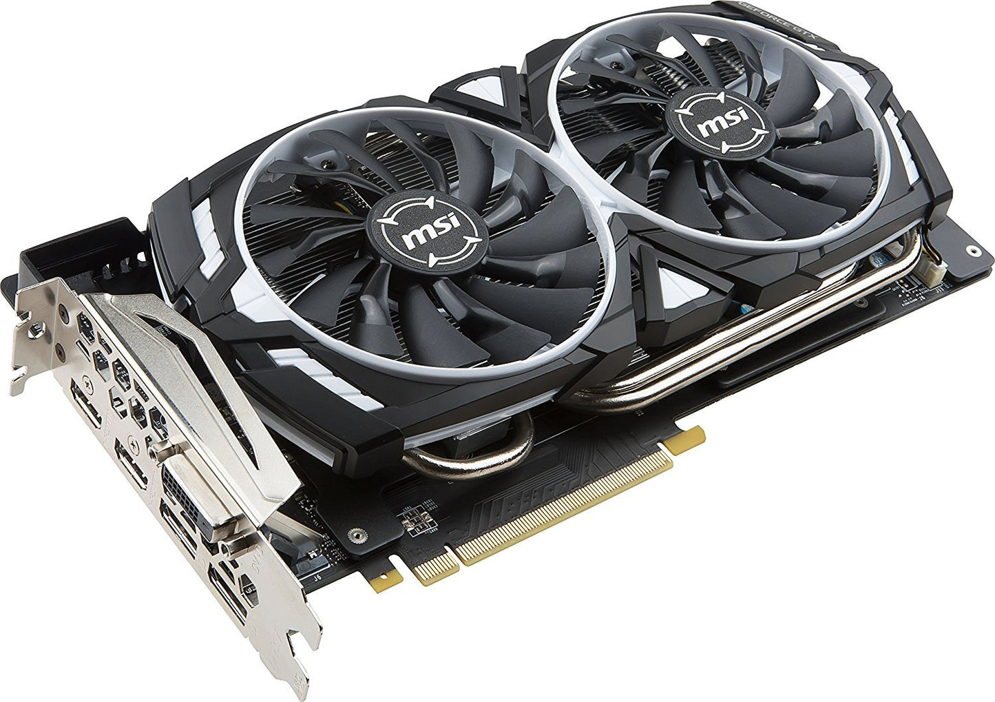 MSI GEFORCE GTX1080Ti 11GB DDR5 ARMOR OC Graphics Card for Gaming PC