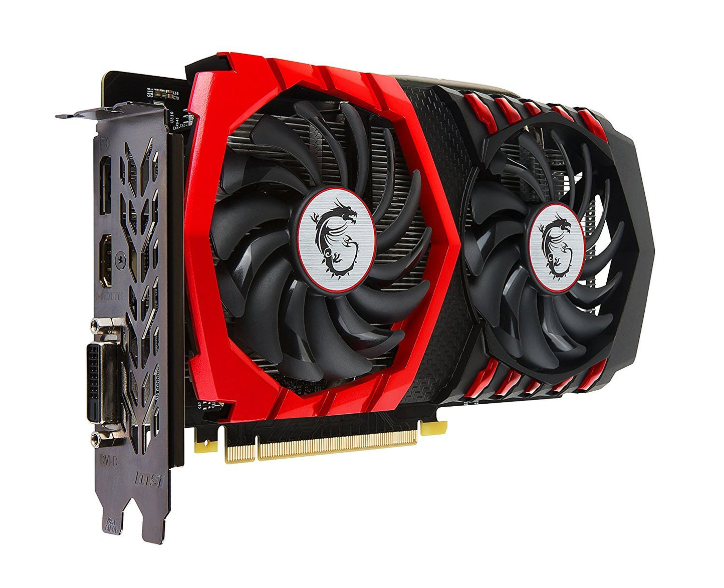 MSI GeForce GTX 1050 TI 4GB GAMING X Graphics Card for Gaming PC