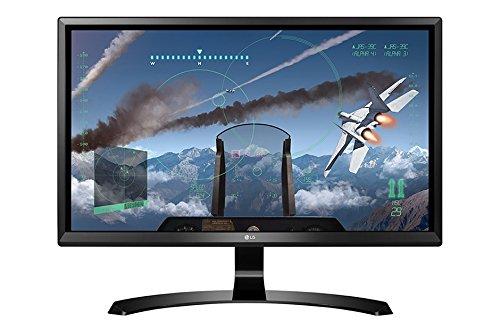 LG 4K-UHD 24UD58 24-inch Monitor (Black)