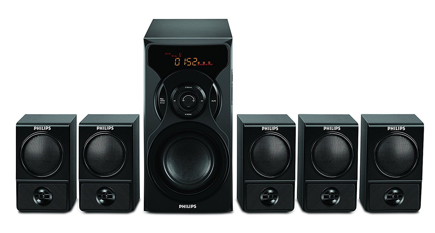 Philips SPA6600 5.1 Channel Multimedia Speakers System