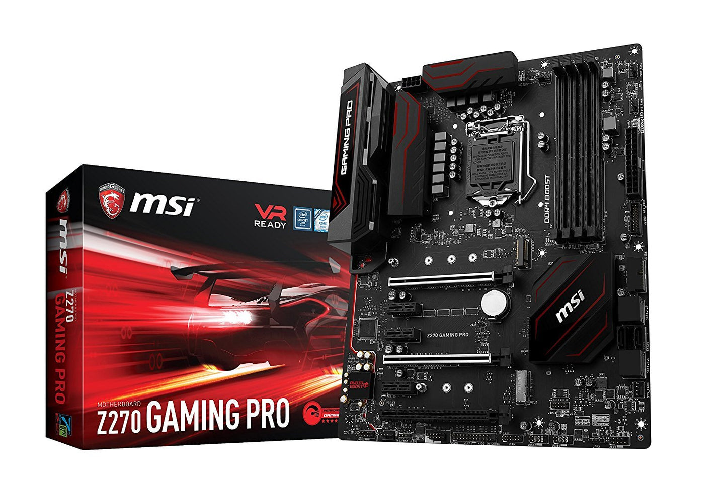 MSI Z270 GAMING PRO Intel Compatible Motherboard for Desktop Computer/PC