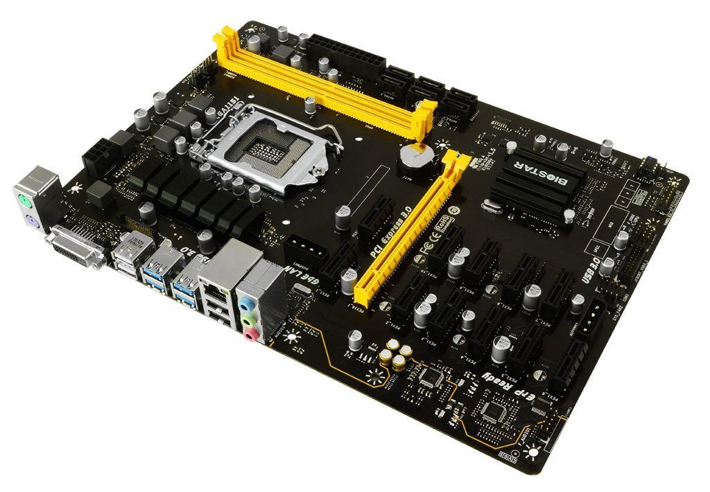 BIOSTAR TB250-BTC PRO Intel Compatible Motherboard for Desktop Computer/PC