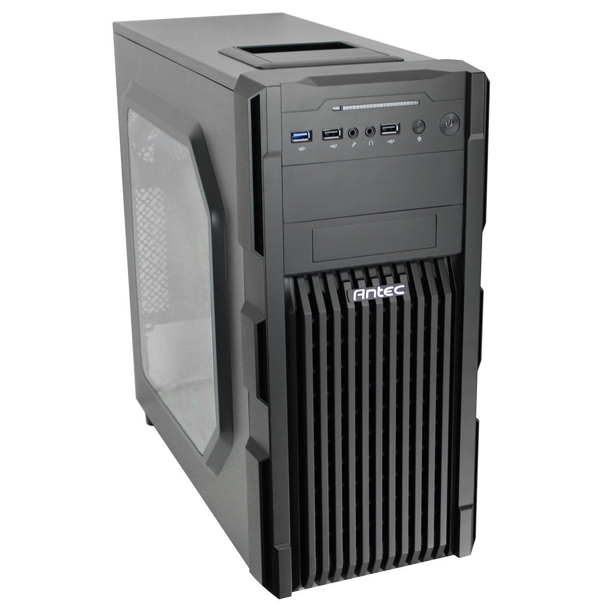 Antec GX200 (With Transparent Side Panel Window) Desktop Computer/PC Cabinet