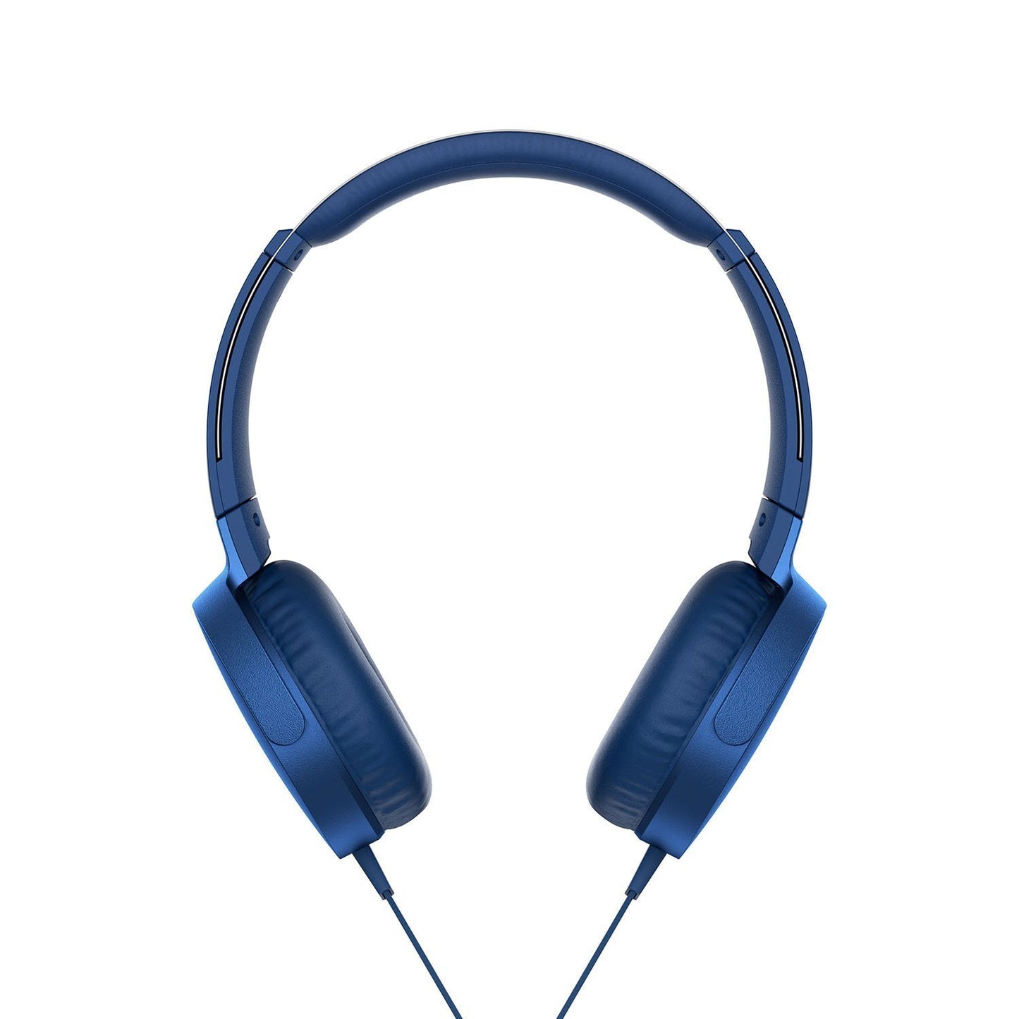 SONY MDR-XB 550AP On-Ear Headphones with Mic (Blue)