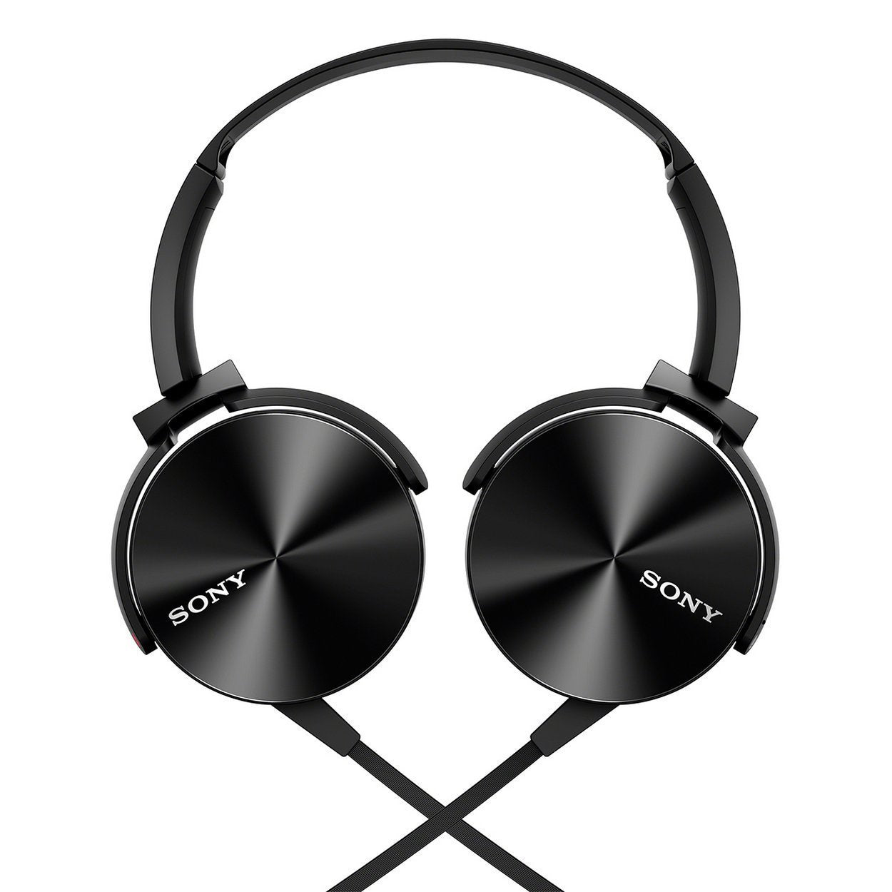 Sony MDR-XB450AP On-Ear Headphones with Mic (Black)