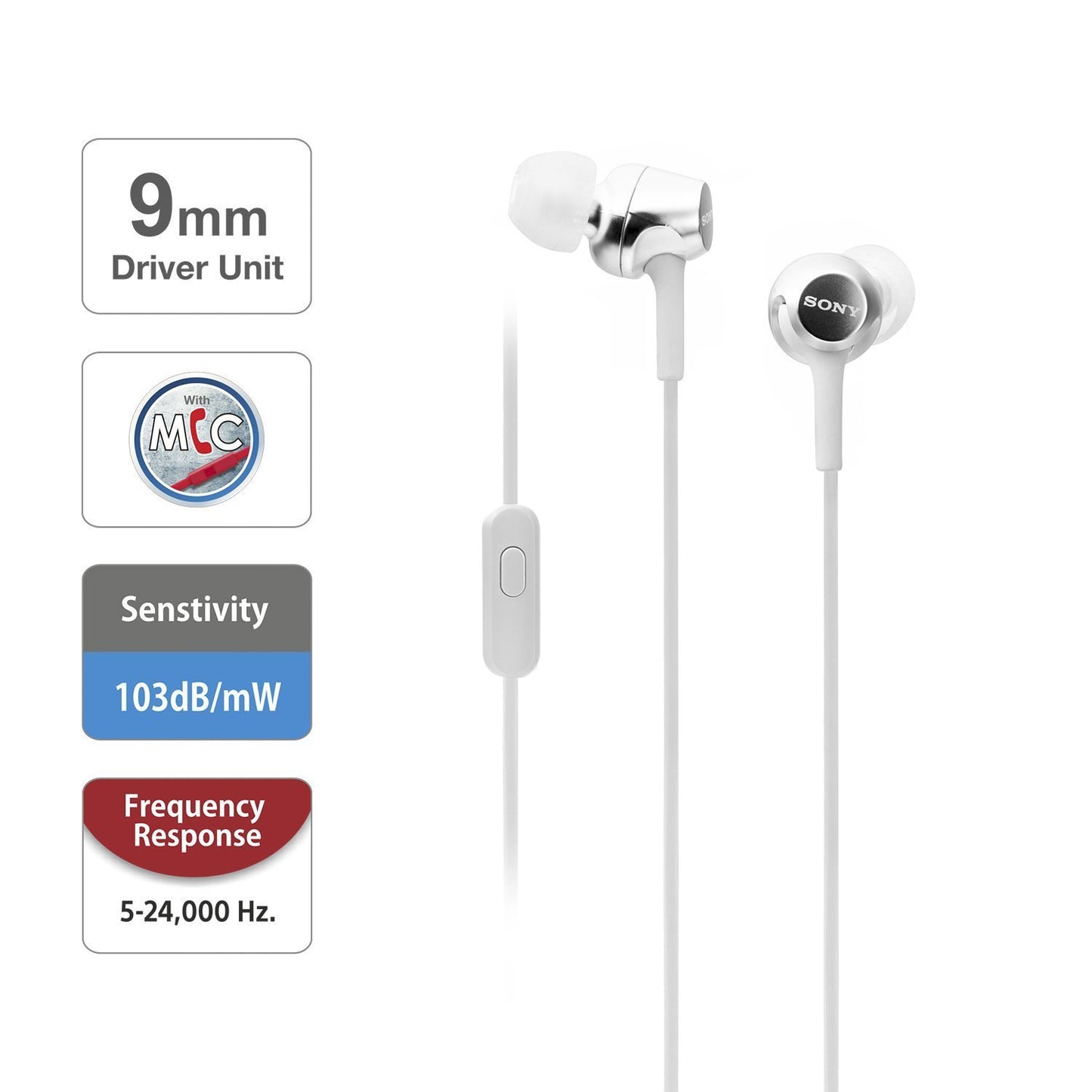 SONY EARPHONE EX150AP
