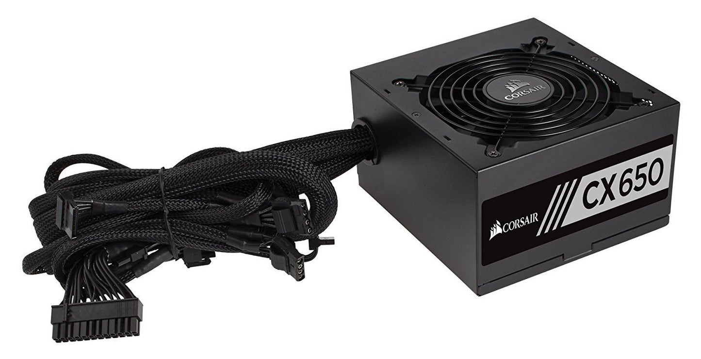 CORSAIR CX650 650W Desktop Computer Power Supply/PSU/SMPS
