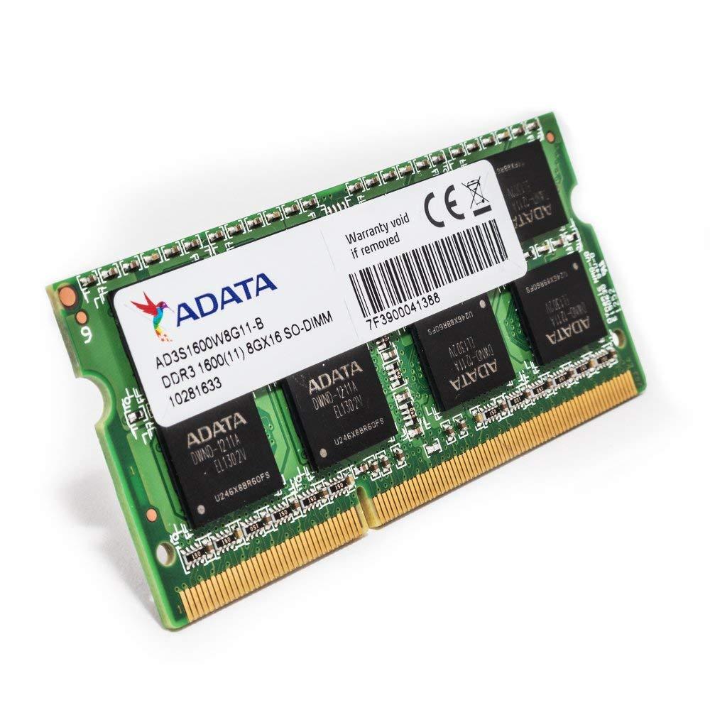 ADATA 8GB DDR3 1600MHz AD3S1600W8G11-R Laptop Memory