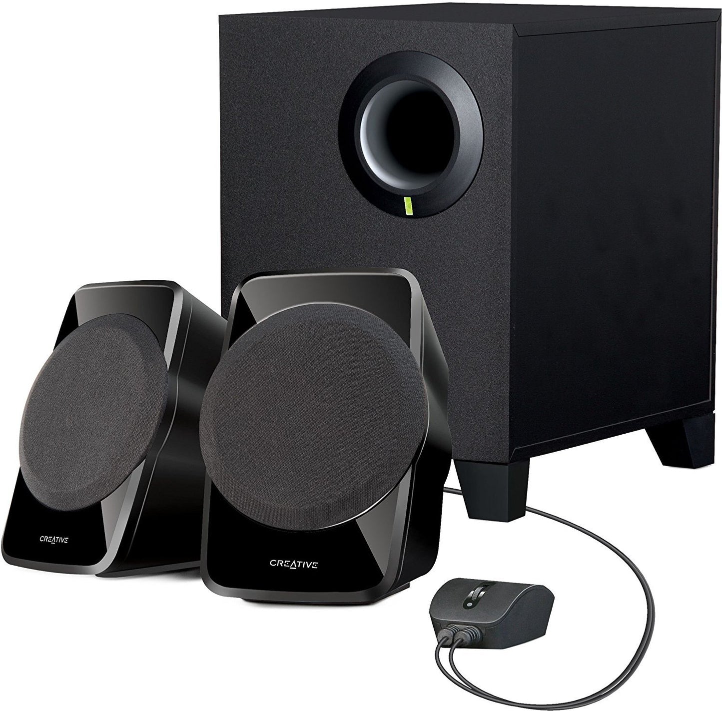 CREATIVE SBS A120 2.1 Channel Multimedia Speaker System (Black)