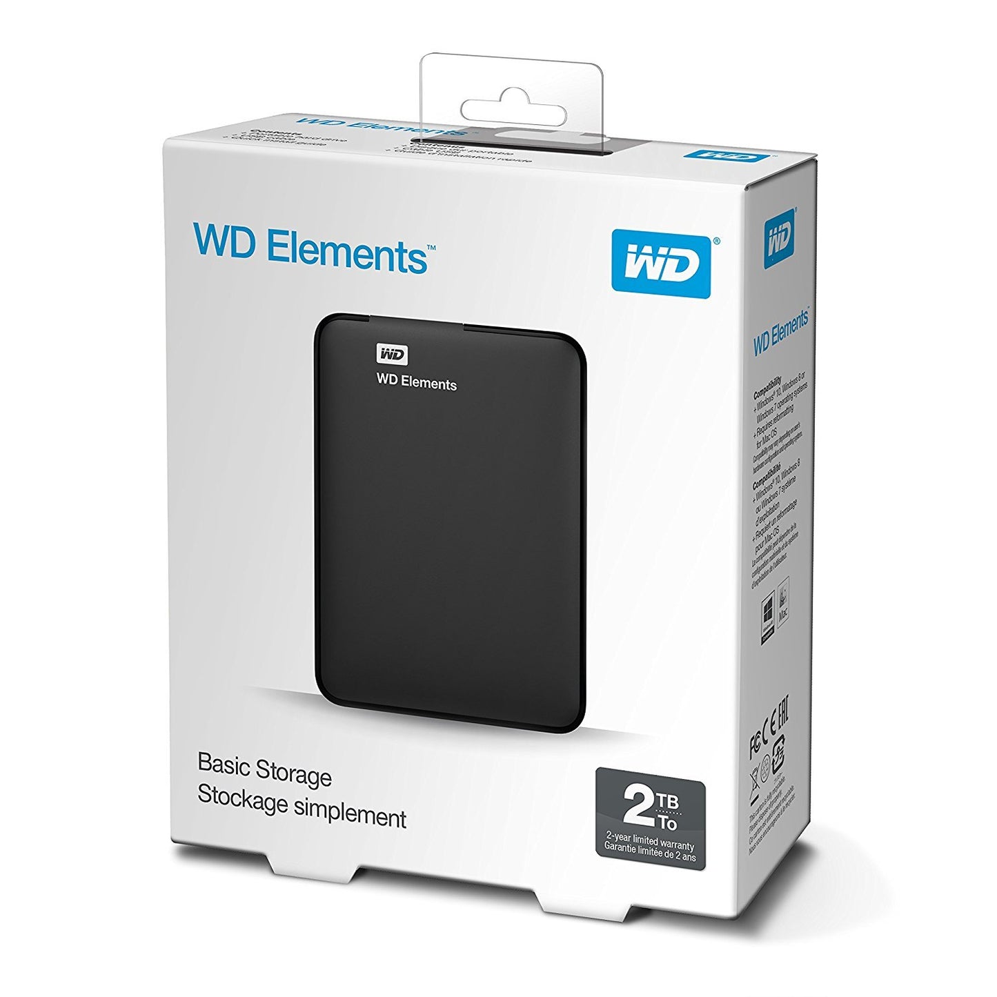 WD Elements 2TB 2.5"