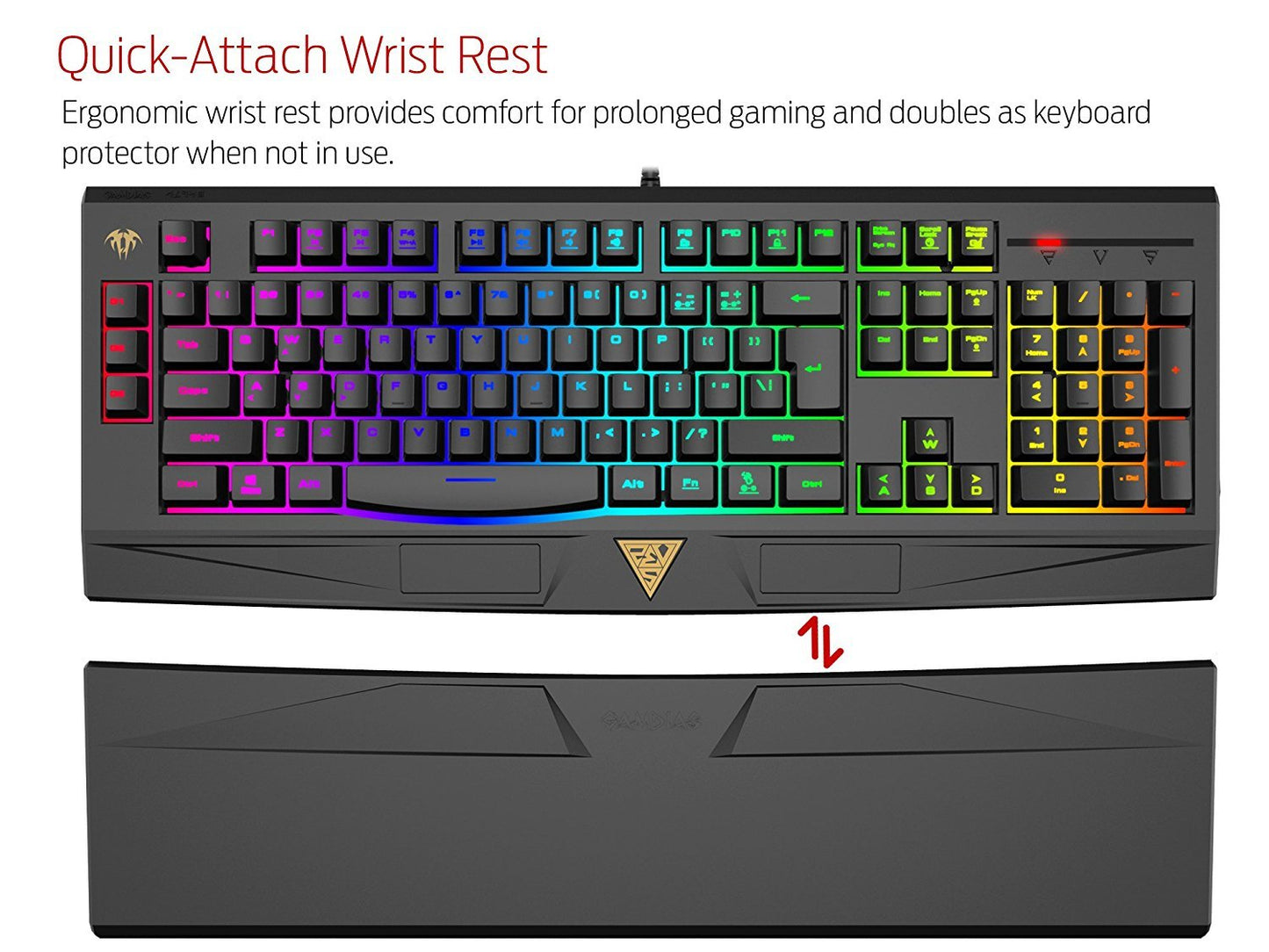 GAMDIAS GAMING (GKC 6011) KEYBOARD