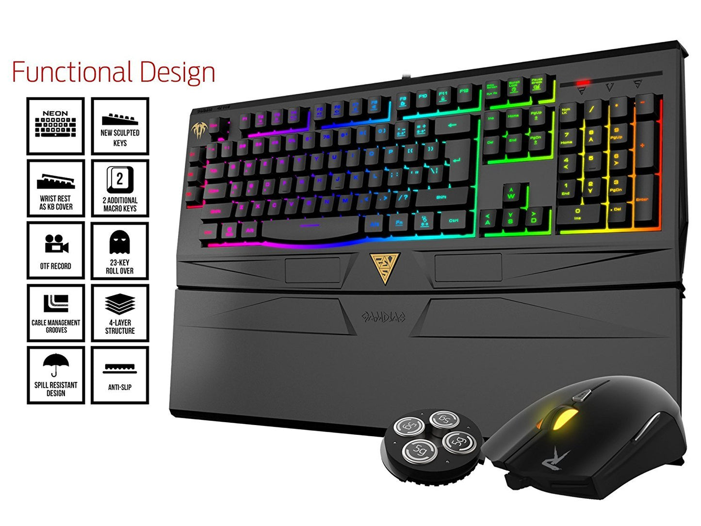GAMDIAS GAMING (GKC 6011) KEYBOARD