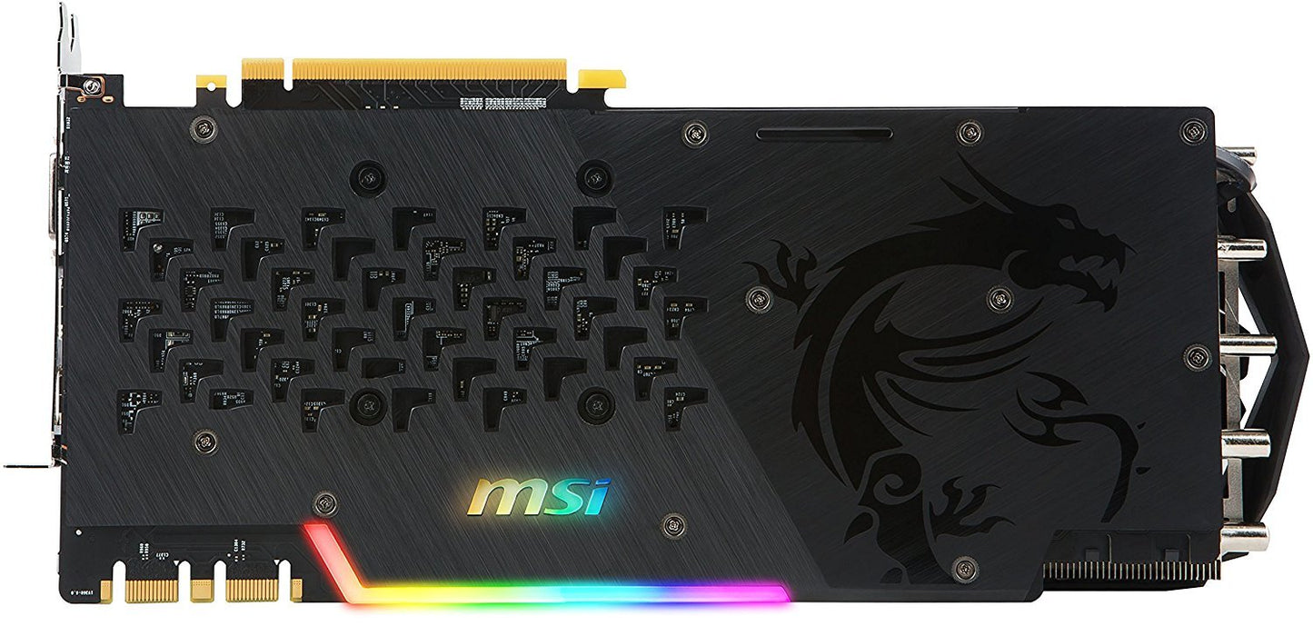 MSI GEFORCE GTX1080Ti GAMINGX TRIO 11GB DDR5 Graphics Card for Gaming PC