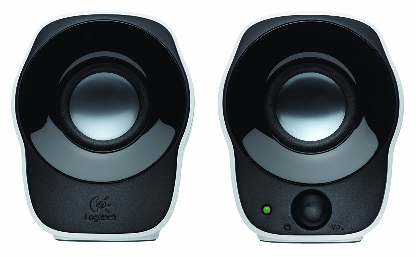 LOGITECH Z120 Stereo Speaker (Black and White)
