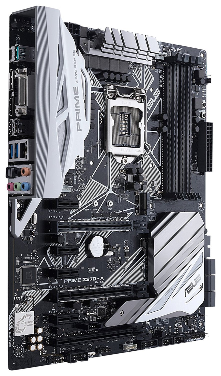 ASUS PRIME Z370-A LGA1151 Intel Compatible Motherboard for Desktop Computer/PC