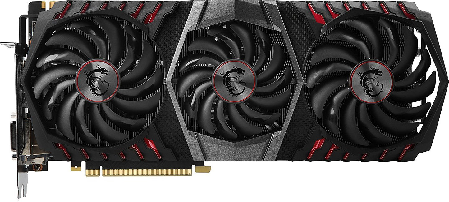 MSI GEFORCE GTX1080Ti GAMINGX TRIO 11GB DDR5 Graphics Card for Gaming PC