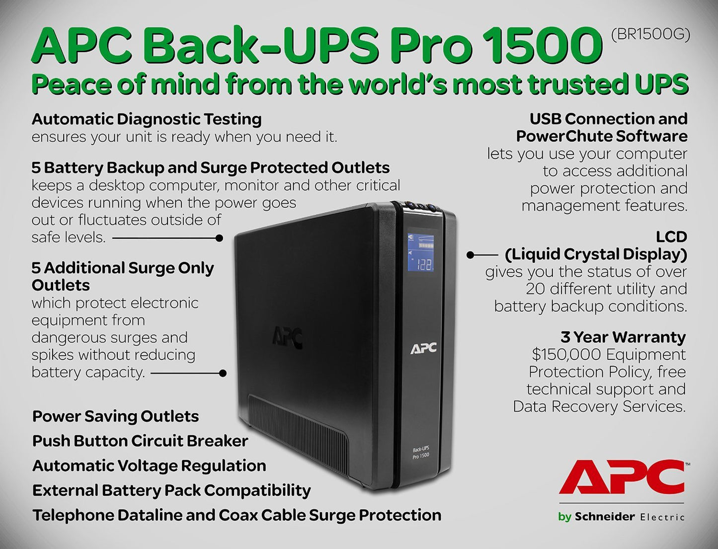 APC UPS 1.5 KVA Built in Battery - RIGASSEMBLER - 5