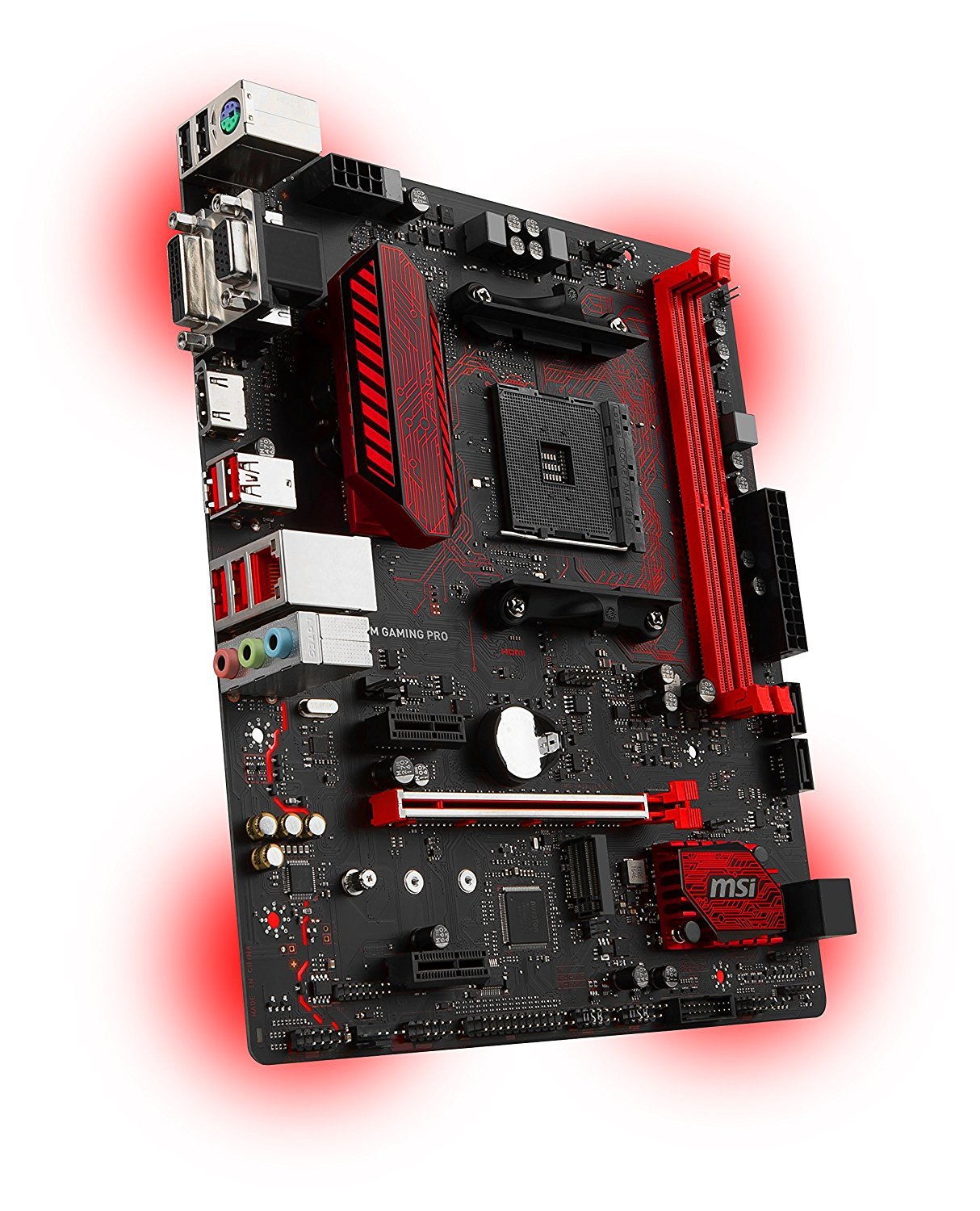MSI A320M GAMING PRO AMD Compatible Motherboard for Desktop Computer/PC