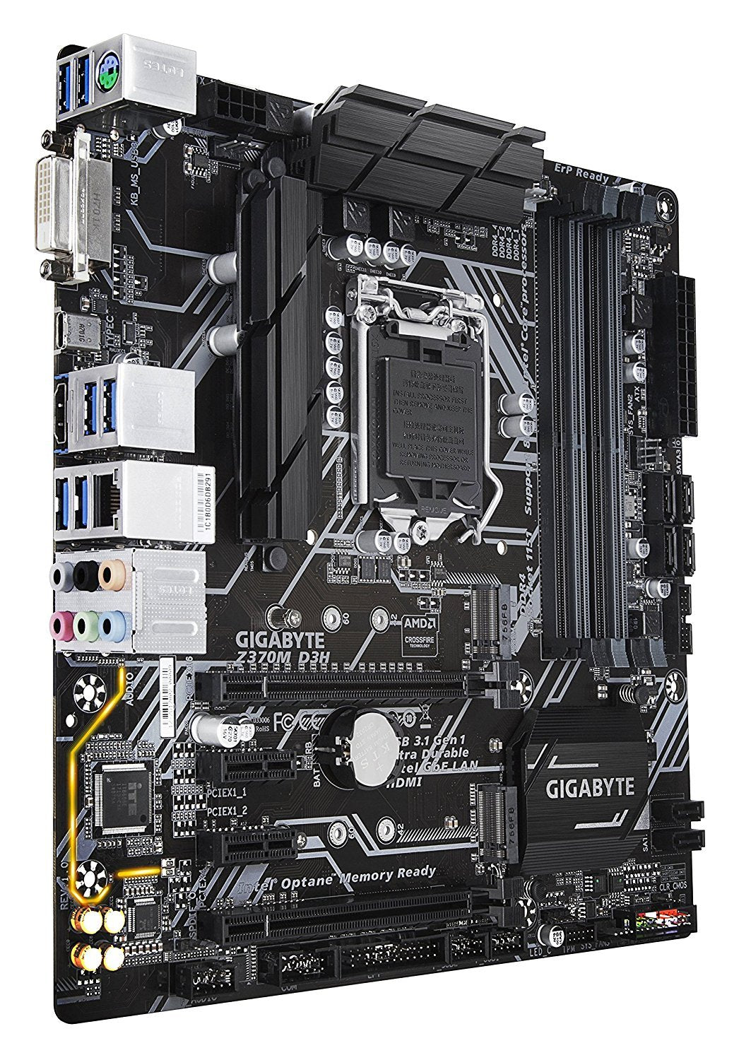 Gigabyte Z370M D3H LGA 1151 Intel Compatible Motherboard for Desktop Computer/PC