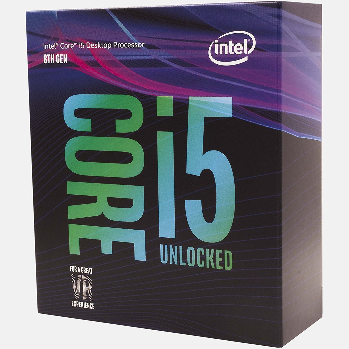 INTEL i5 (8600K) 8th Generation (1151) Desktop Computer Processor with Unlocked Core Clock Multiplier for Overclocking
