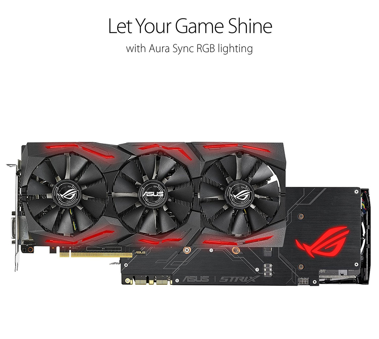 ASUS ROG Strix GeForce GTX 1070 Ti 8GB DDR5 Graphics Card for Gaming PC