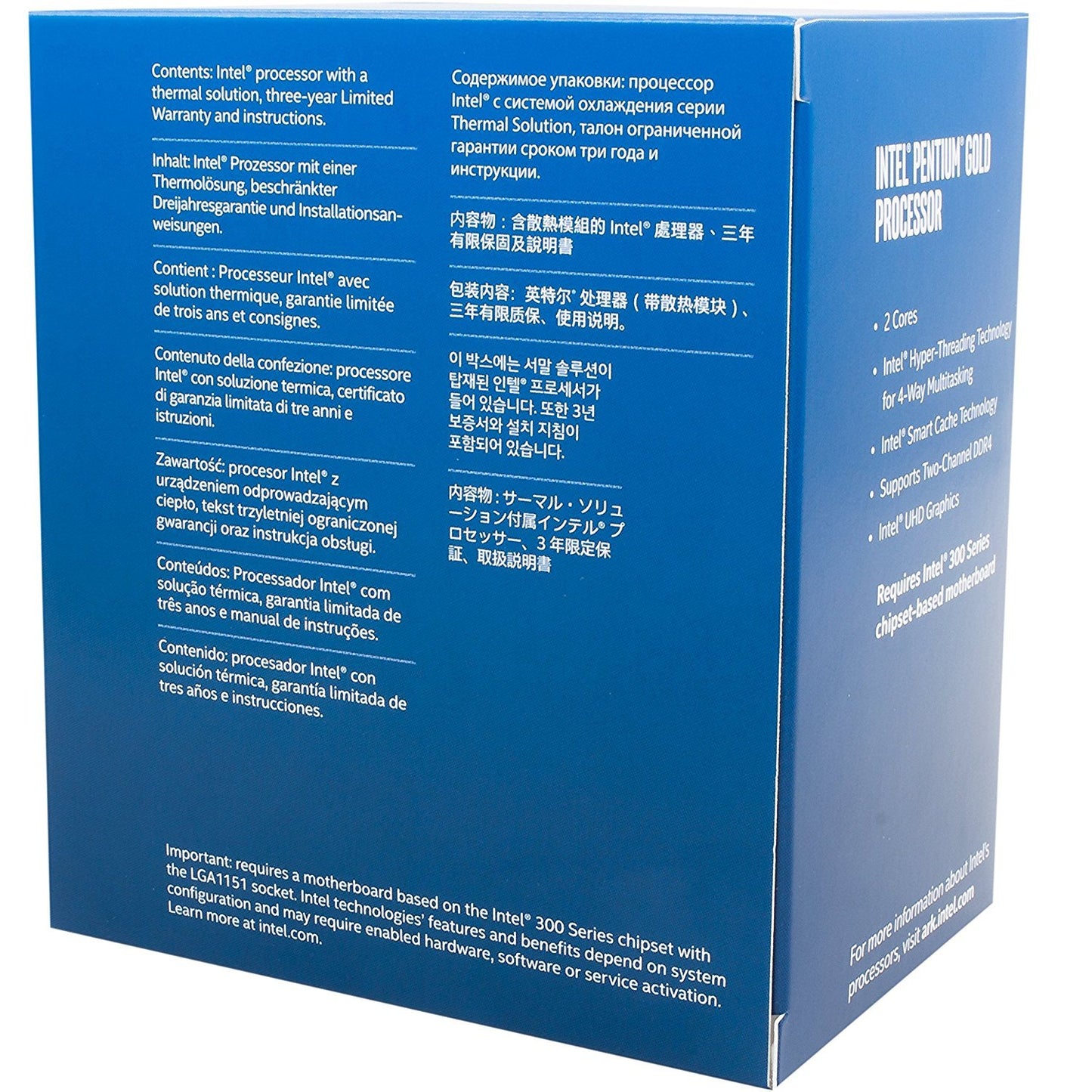 Intel G5400 Dual Core 8th Gen Processor