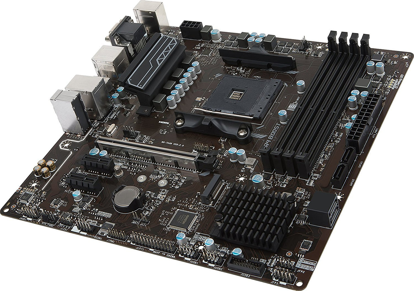 MSI B350M PRO VDH AMD Compatible Motherboard for Desktop Computer/PC