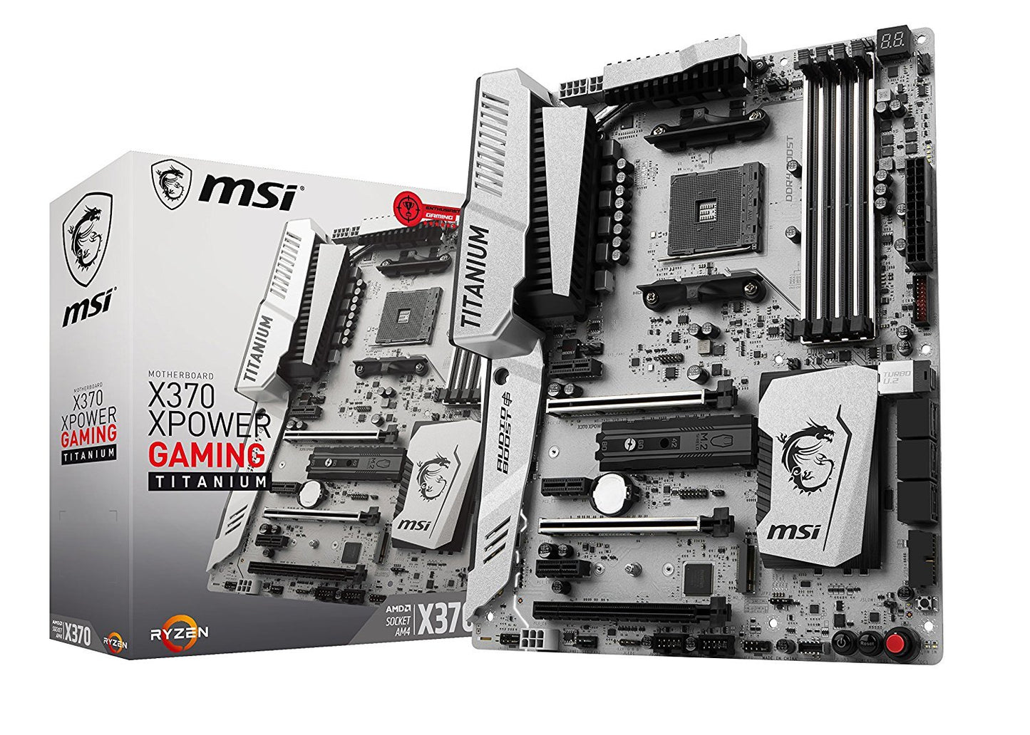 MSI X370 XPOWER GAMING TITANIUM Compatible Motherboard for Desktop Computer/PC