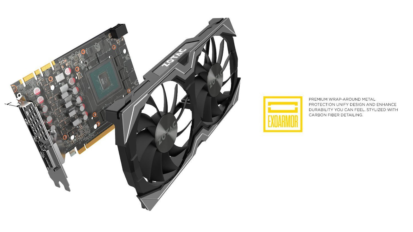 ZOTAC GeForce GTX1070 8GB DDR5 Graphic Cards for Gaming PC
