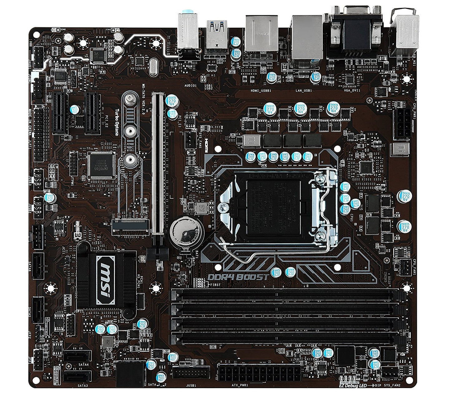 MSI B250M PRO-VDH Intel Compatible Motherboard for Desktop Computer/PC