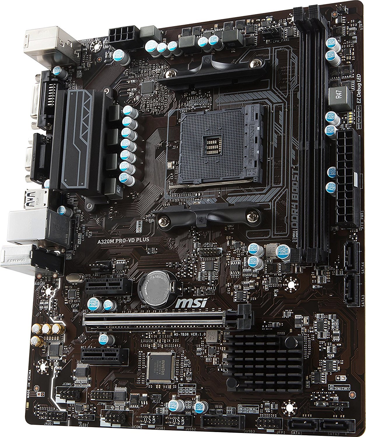 MSI A320M PRO-VD PLUS Compatible Motherboard for Desktop Computer/PC