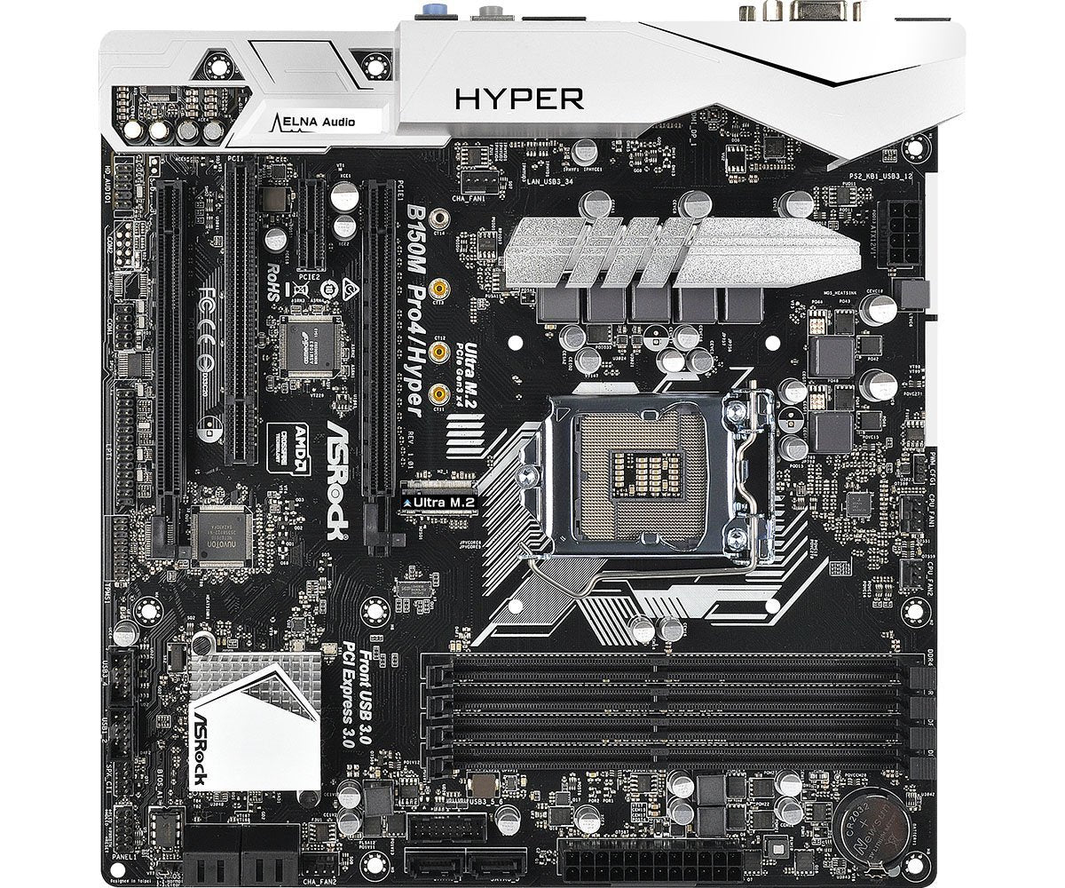 ASROCK B150M PRO4 (HYPER) Intel Compatible Motherboard for Desktop Computer/PC
