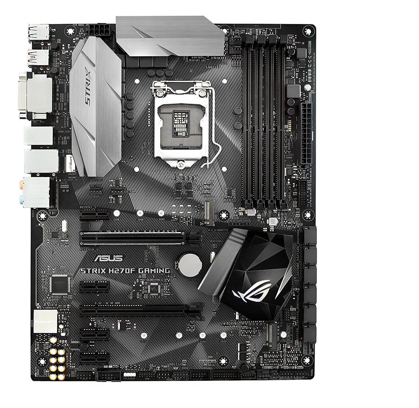 ASUS STRIX H270F GAMING Intel Compatible Motherboard for Desktop Computer/PC