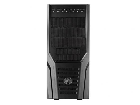 Cooler Master ELITE 431 (With Transparent Side Panel Window) Desktop Computer/PC Cabinet