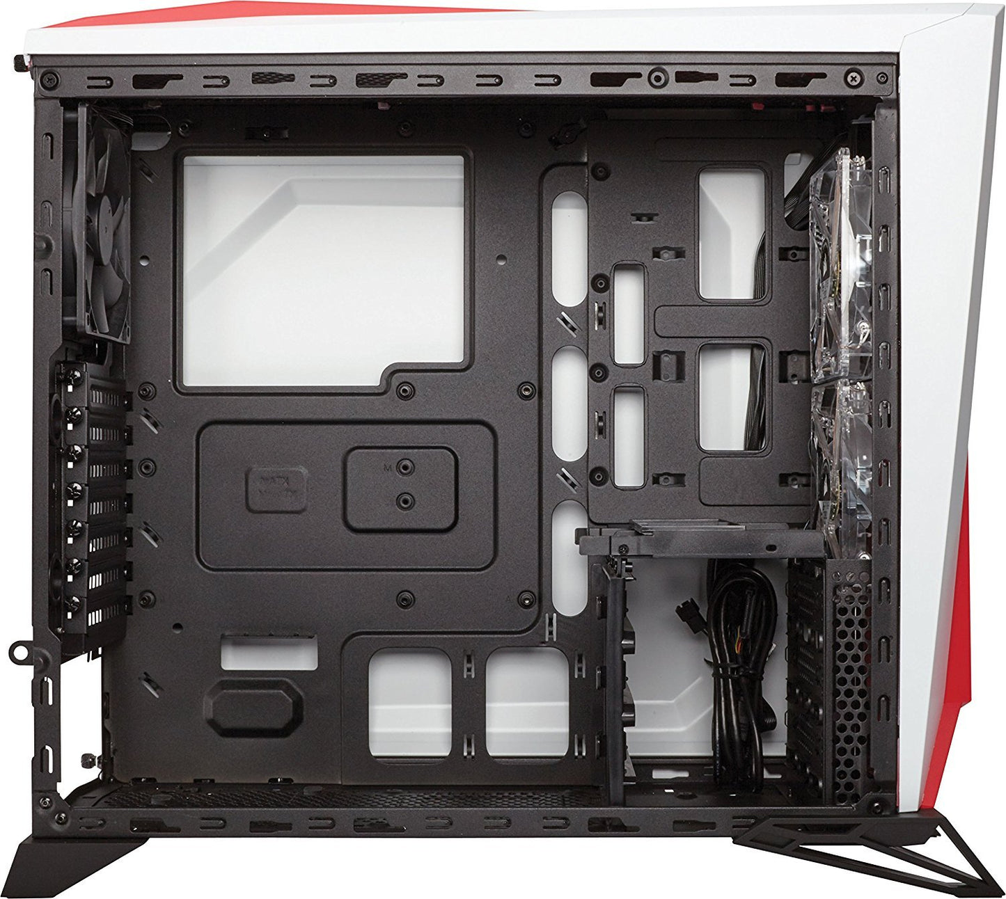 Corsair Carbide SPEC-ALPHA (With Transparent Side Panel Window) Desktop Computer/PC Cabinet