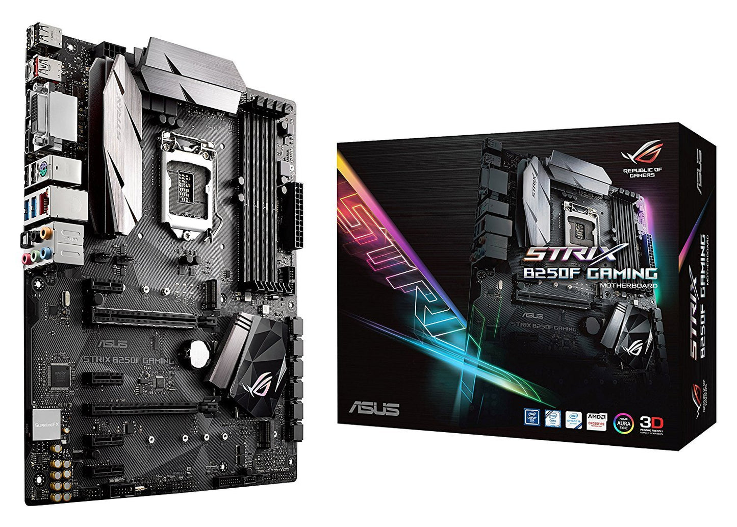 ASUS PRIME B250F GAMING Intel Compatible Motherboard for Desktop Computer/PC